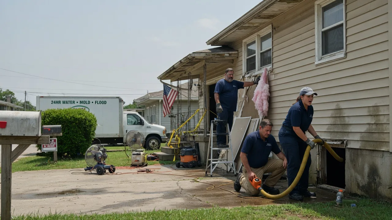 Water Damage Repair in Hitchcock, OK near me